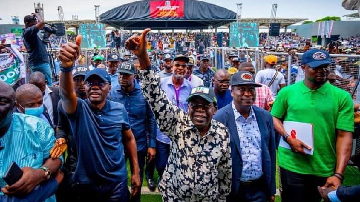 South West Youths Rally supports for Tinubu